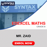 Edexcel Maths by Mr. Zaid Grade 8