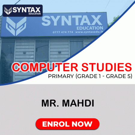 Computing by Mr. Mahdi Grade 1-5 (Online)