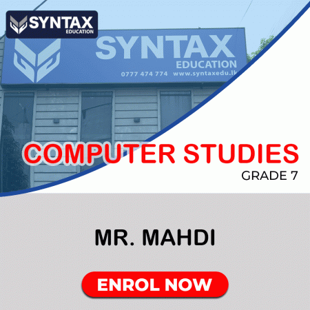 Computing by Mr. Mahdi Grade 7