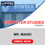 Computing by Mr. Mahdi Grade 6