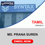Tamil by Ms. Prana Grade 6