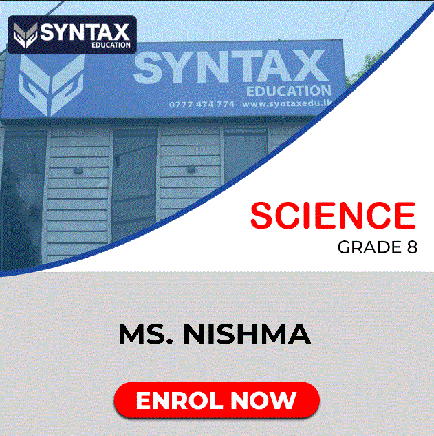 Science by Ms. Nishma Grade 8
