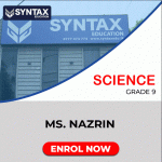 Science by Ms. Nazrin Grade 9 (Online)